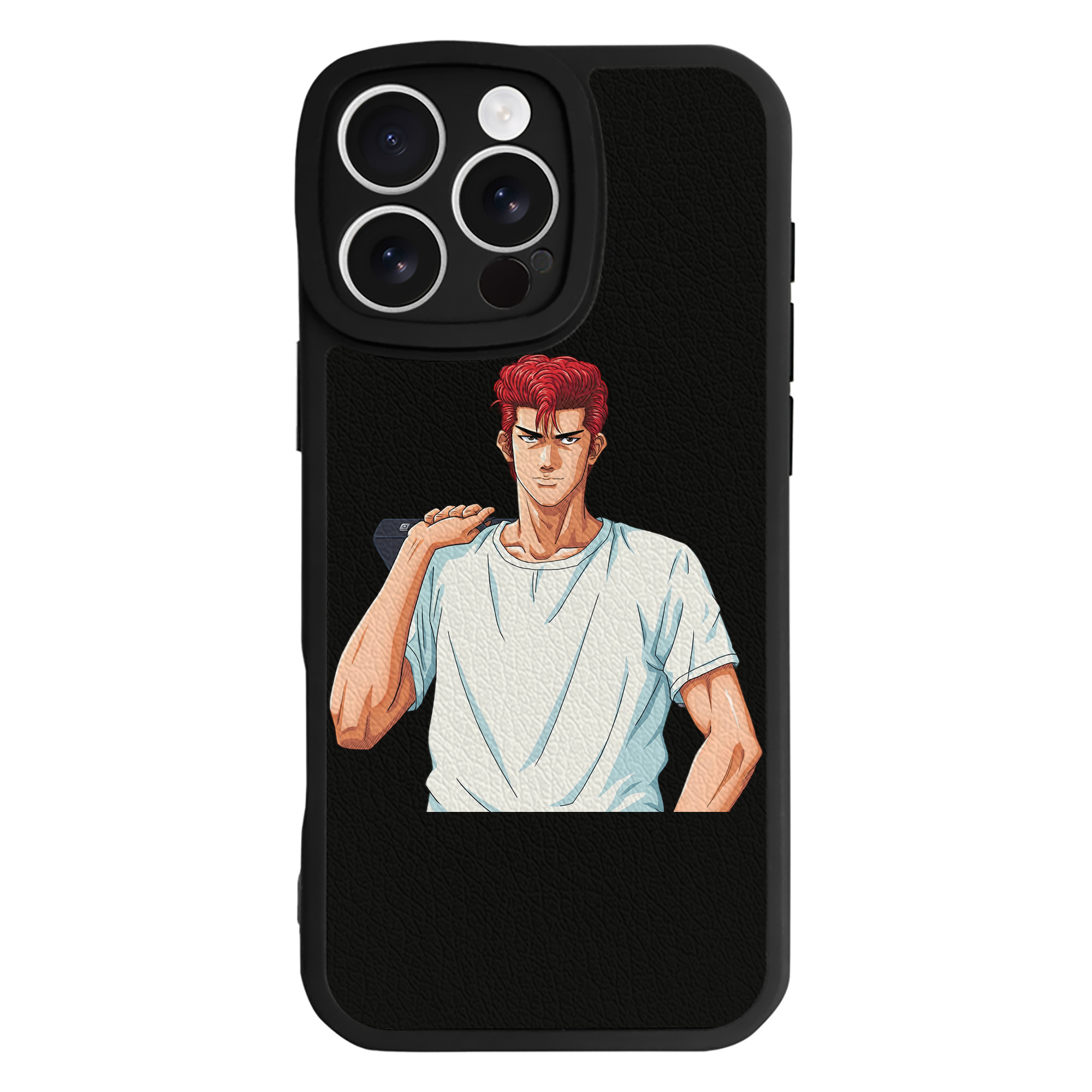 （画像用） SLAM DUNK／スラムダンク 【iPhone 16シリーズ対応】シリコンスマホケース（レザー調） 材質：シリコン